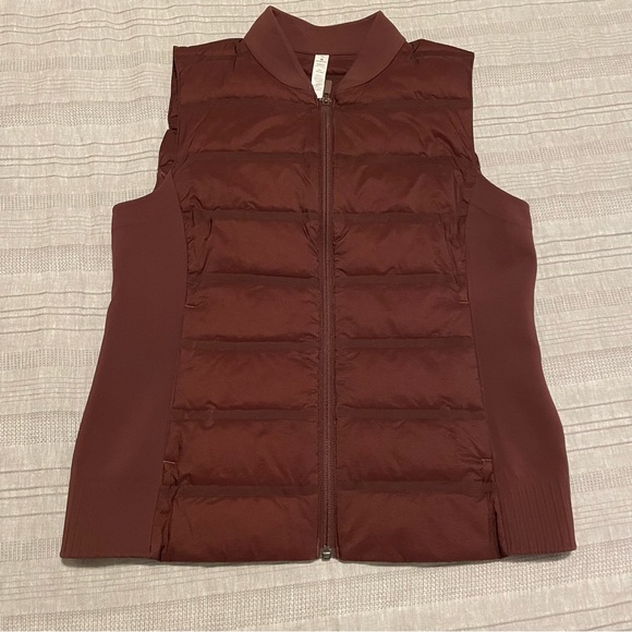Lululemon Down & Around Vest (Dark Cedar) Size 10 HTF - Picture 6 of 16